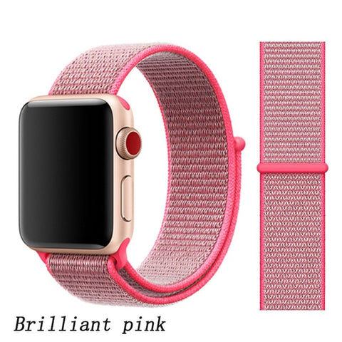 Strap For Apple Watch band 44mm/40mm Sport loop iwatch