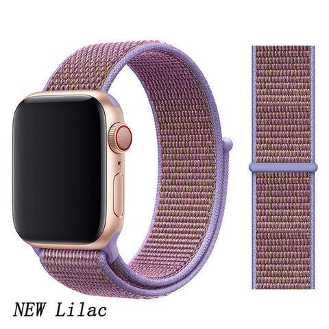 Strap For Apple Watch band 44mm/40mm Sport loop iwatch