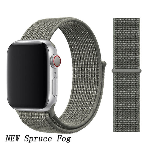Strap For Apple Watch band 44mm/40mm Sport loop iwatch