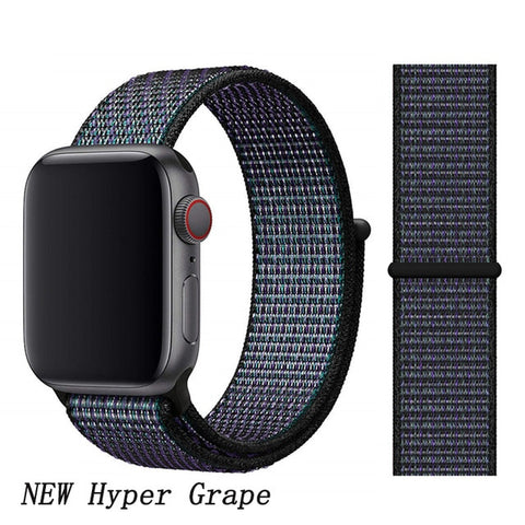 Strap For Apple Watch band 44mm/40mm Sport loop iwatch