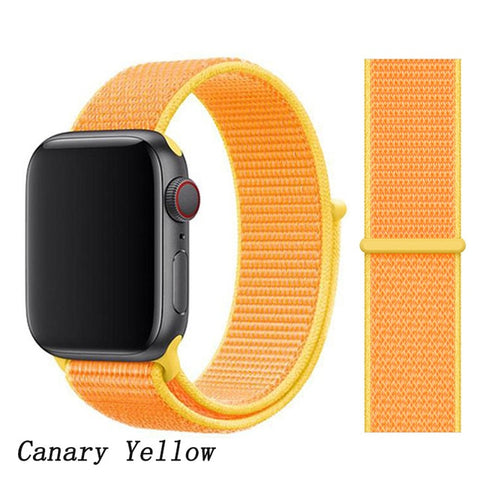 Strap For Apple Watch band 44mm/40mm Sport loop iwatch