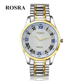 Men Steel Quartz Wristwatch relojes hombre