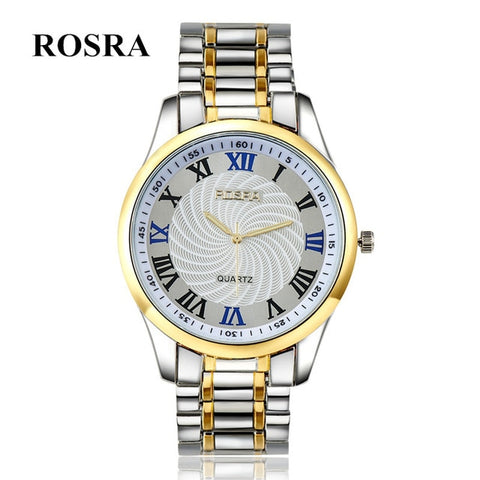 Men Steel Quartz Wristwatch relojes hombre