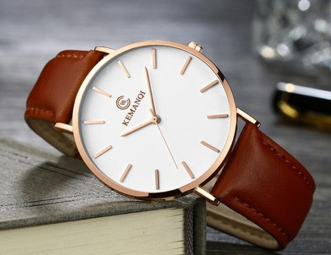 Ultra-thin Watch Men Casual Fashion Men