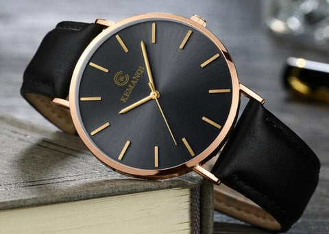 Ultra-thin Watch Men Casual Fashion Men