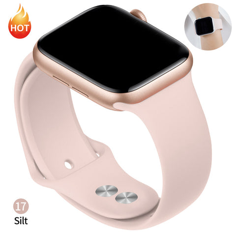 Soft Silicone Replacement Sport Band For 38mm