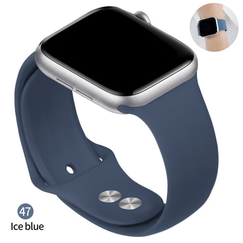 Soft Silicone Replacement Sport Band For 38mm