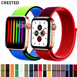 Strap For Apple Watch band 44mm/40mm Sport loop iwatch