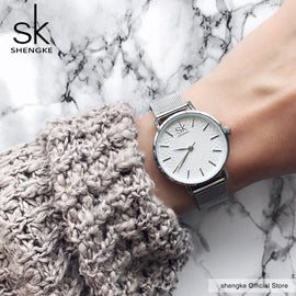 SK Super Slim Sliver Mesh Stainless