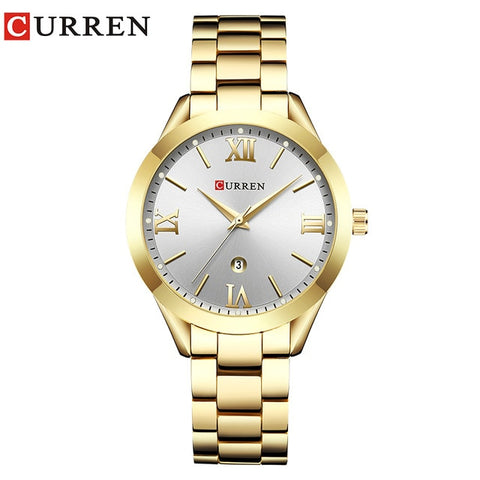 CURREN Gold Watch Women Watches Ladies Creative