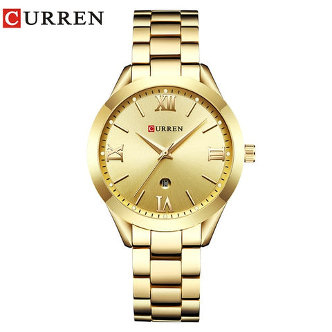 CURREN Gold Watch Women Watches Ladies Creative