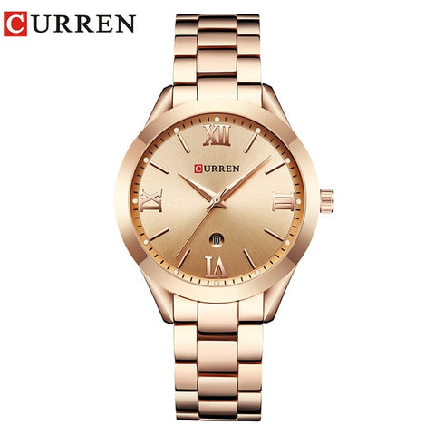 CURREN Gold Watch Women Watches Ladies Creative