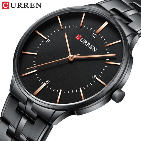 2019 Top Brand CURREN Luxury Quartz