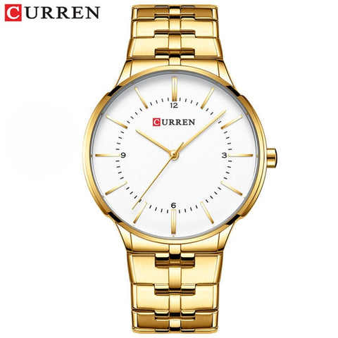 2019 Top Brand CURREN Luxury Quartz