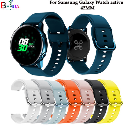 silicone Original sport watch band For Galaxy watch active