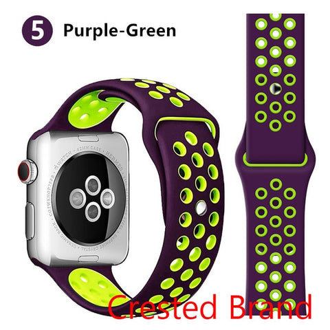 Silicone strap for Apple watch band 44 mm/40mm iWatch