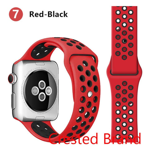 Silicone strap for Apple watch band 44 mm/40mm iWatch