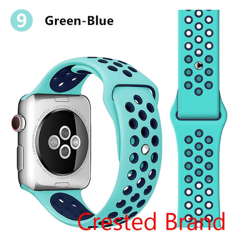 Silicone strap for Apple watch band 44 mm/40mm iWatch