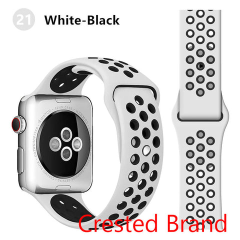 Silicone strap for Apple watch band 44 mm/40mm iWatch