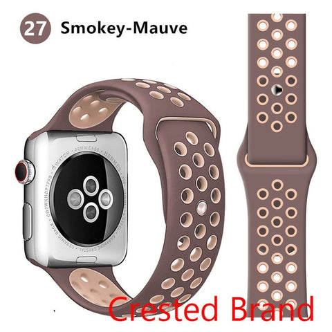 Silicone strap for Apple watch band 44 mm/40mm iWatch